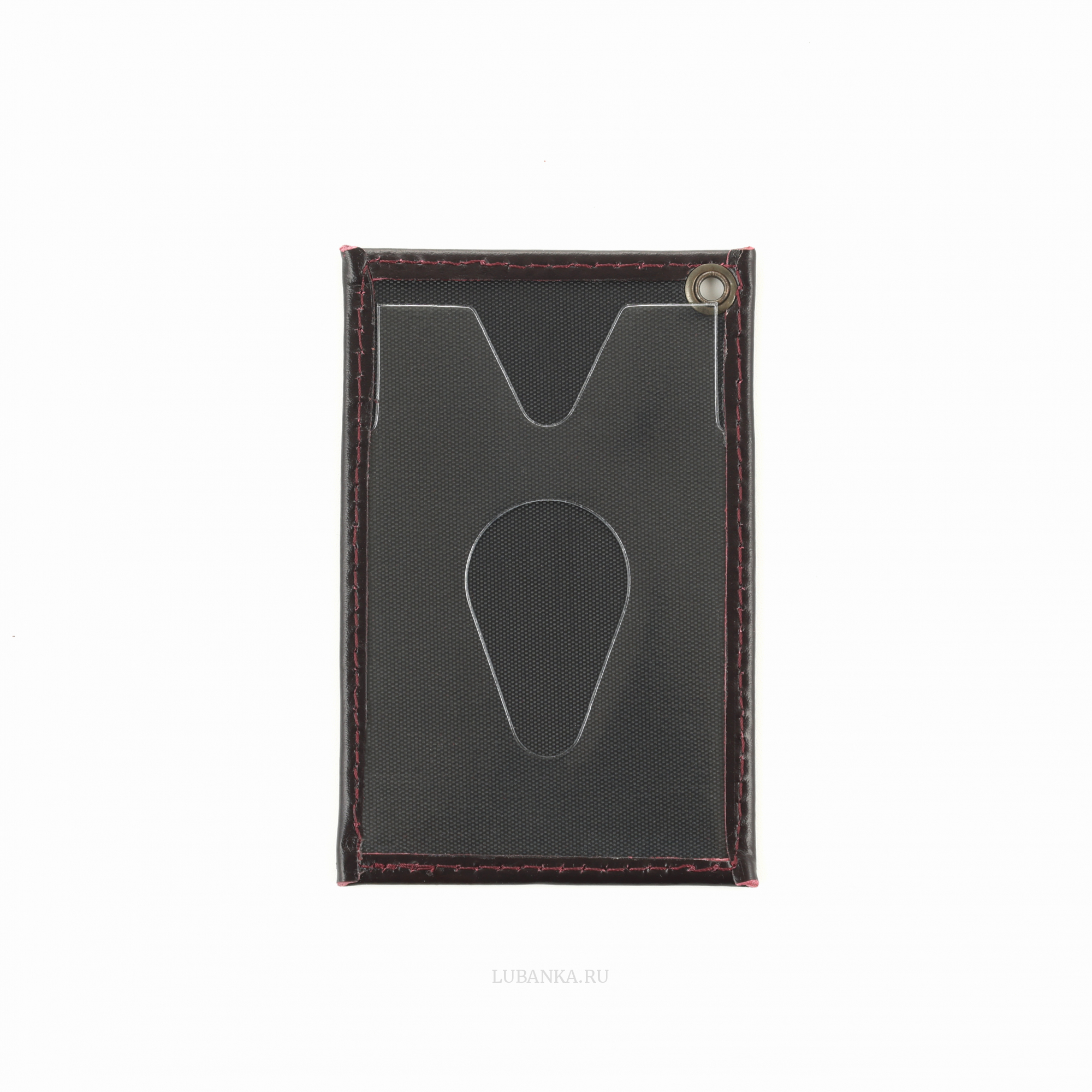 Картхолдер односторонний ФСО бордовый