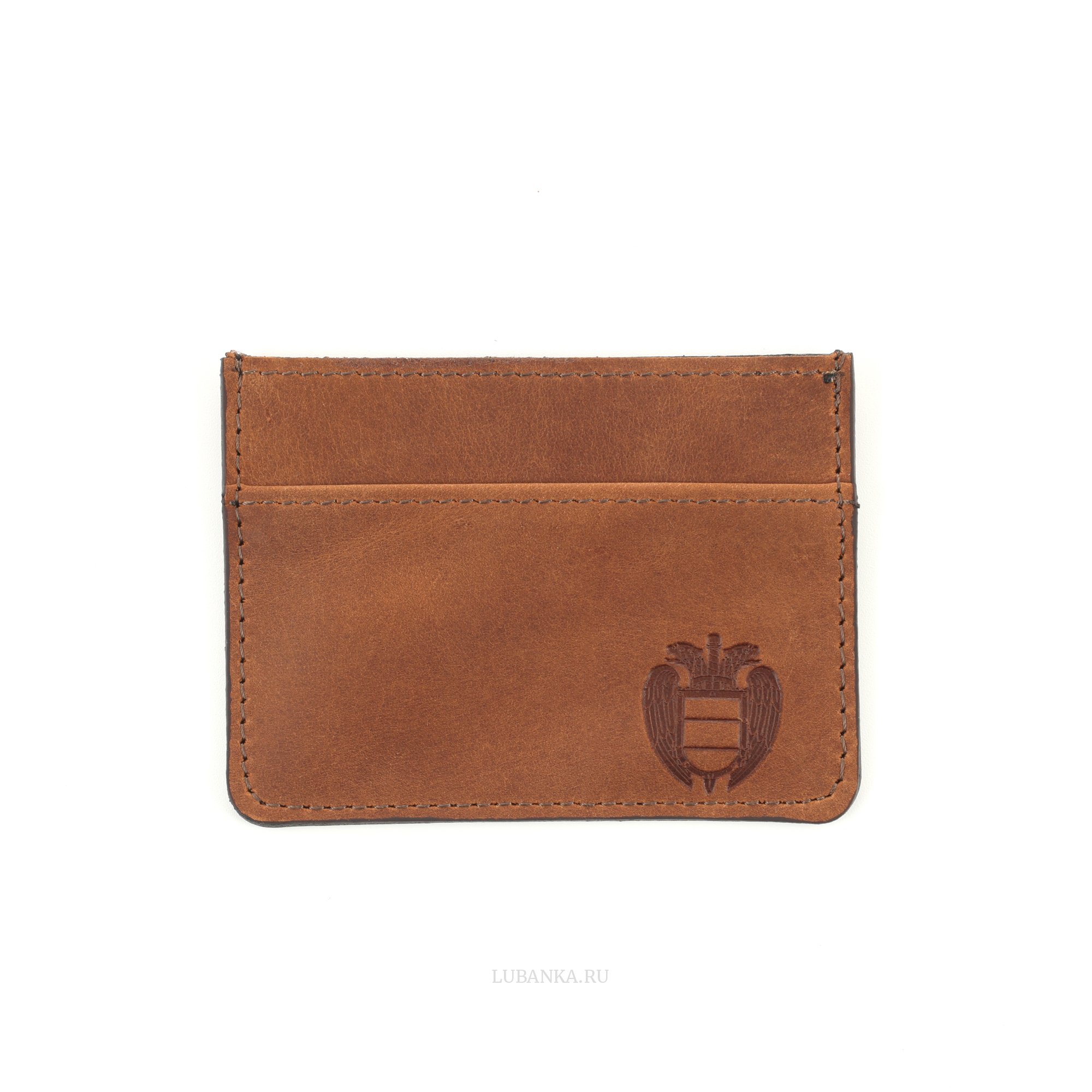 Картхолдер двухсторонний ФСО светло коричневый