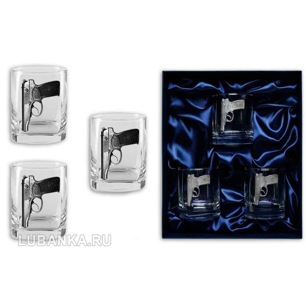 Стакан для виски «Пистолет Макарова»