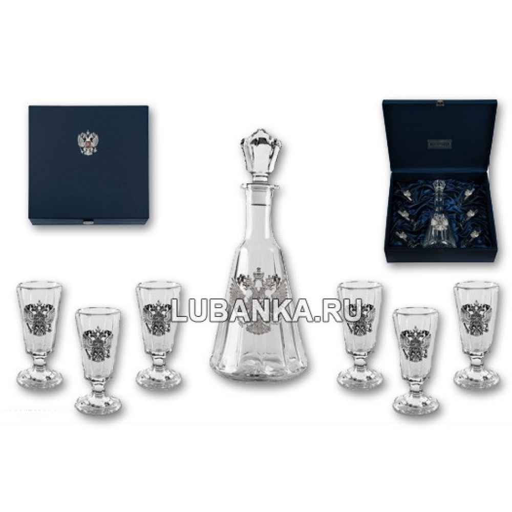 Набор для водки Наследие хрустальный