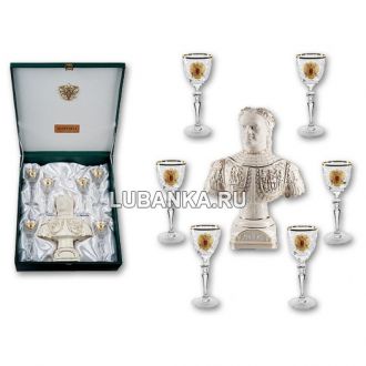 Набор для водки «Императорский» хрустальный