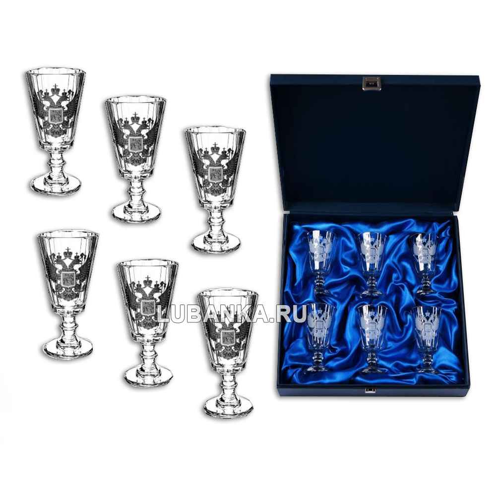 Хрустальные рюмки лафитники «Дворянский»