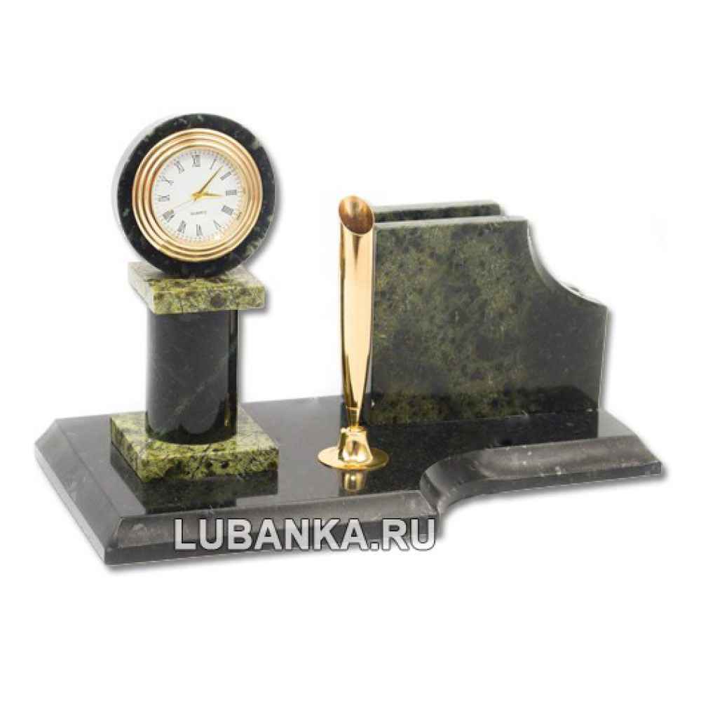 Настольный набор для руководителя «Стелла» из камня